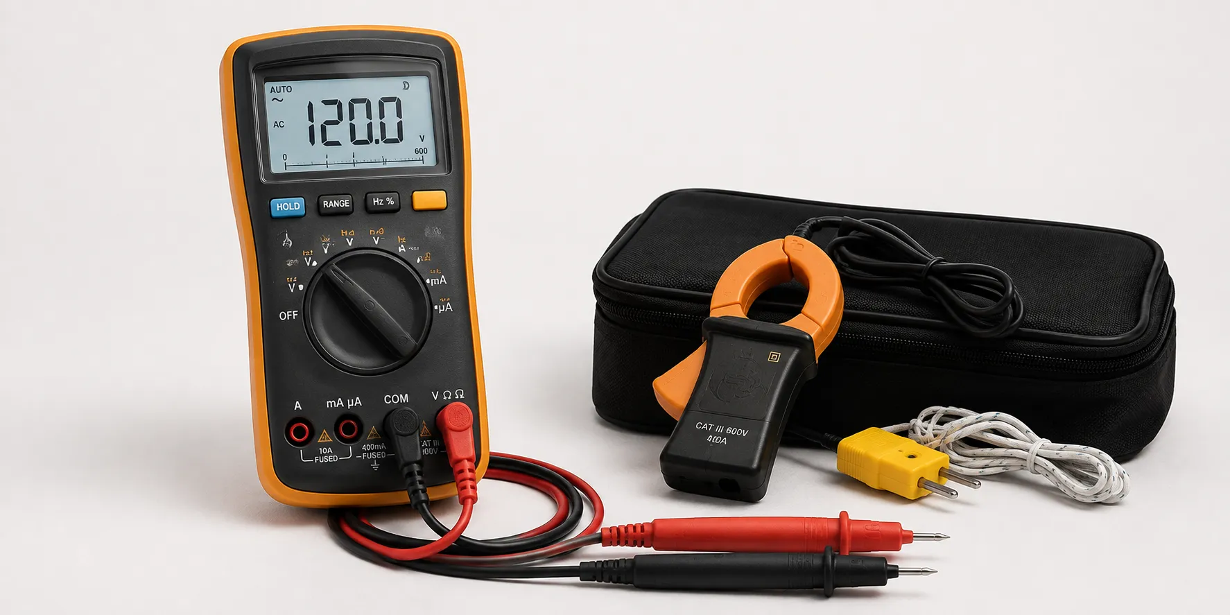 HVAC Electrical Test Kit / Meter Functions
